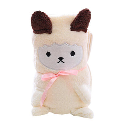

Animal Blanket Soft Quilt Cartoon Animal Blanket Air Conditioner Blanket Home Textile Throw Coral Velvet Children Blanket
