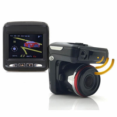 

3 In 1 Car DVR Russian Voice Radar Detector GPS Tracker Detector Camera Laser Radar Speed Cam Anti Radar Dash Cam