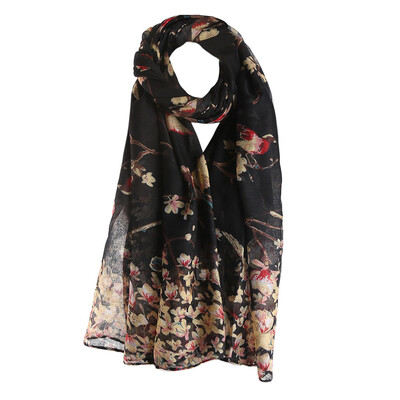 

Gobestart Women Printed Long Scarf Warm Wrap Shawl