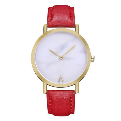 

Leather Luxury Quartz watch women Analog Simple wristwatches for ladies Temperament Fashionable Business clock women 2018 D