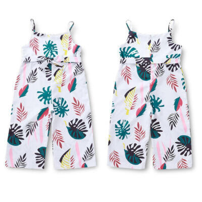 

US Cute Toddler Kids Infant Kids Baby Girls Sling Romper Summer Jumpsuit Outfits