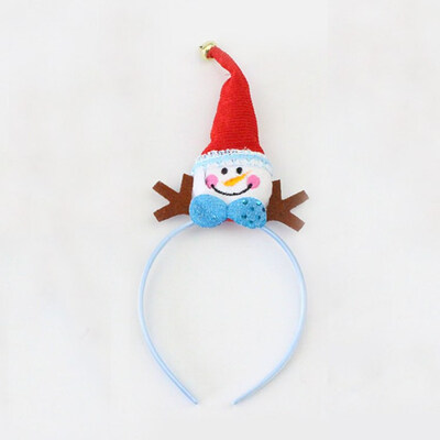 

FUNNYBUNNY Christmas Antler Headband Santa Claus Snowman Headband Child Headdress Prom Party Props