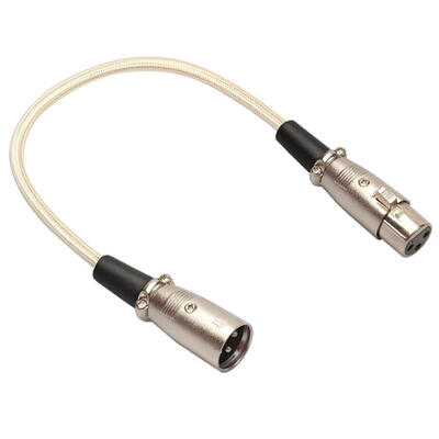 

3-Pin XLR Male to Female Fiber Braided Audio Stereo Balance Extension Cable