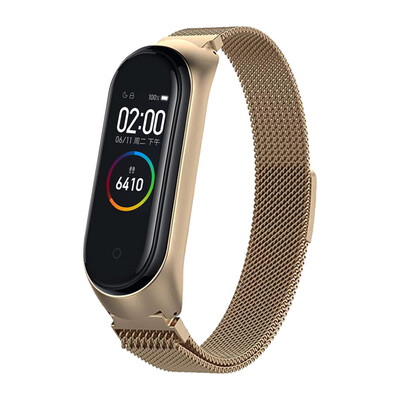 

〖Follure〗Milanese Magnetic Stainless Steel Watch Band Strap For Xiaomi Mi Band 4 Bracelet