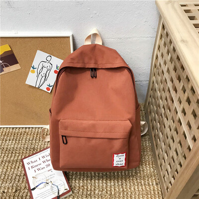 

ins-style double-shoulder bag womens Korean high-school college students simple&easy-to-use campus original sink ulzzang