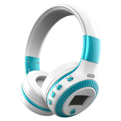 

ZEALO B19 wireless headset Bluetooth headset stereo card radio with screen headset 6172