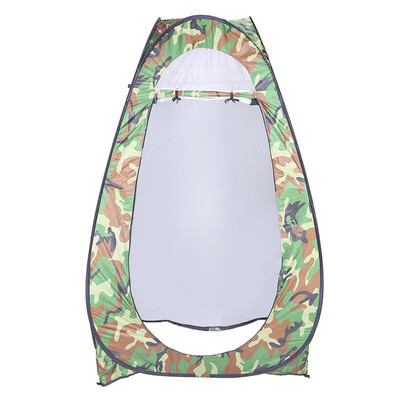 

Portable Bathroom Tent Single Instant Tent Camouflage with a Handbag