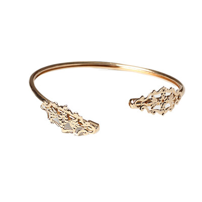 

Simple Chic Women Silver\ Gold Adjustable Bracelet Bangle Chain Jewelry Gift