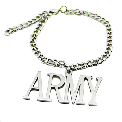 

Kpop BTS Bangtan Boys Hip Hop Team Stainless Steel Cuff Bangle Bracelet Wristband Bracelets