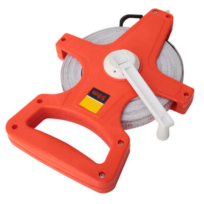 

Greensen 50m Thickened Hand Stainless Steel Open Reel Tape Measure Measuring Ruler Tool
