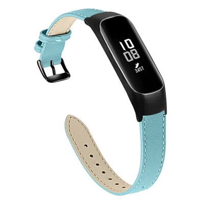 

ECSEM Leather Strap for Samsung Galaxy fit-e SM-R375 Smart Watch Bands with Metal Frame