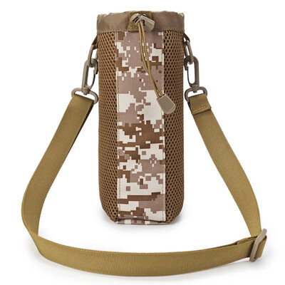 

Kettle Bag With Long StrapTactical Outdoor Shoulder Bottle Bag Riding Water Cup Bag Hand Waist Cross Package Accessory Bag