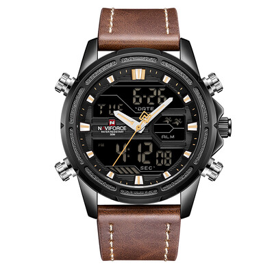 

9138 Double Display Business Luminous Date Men\s Watch