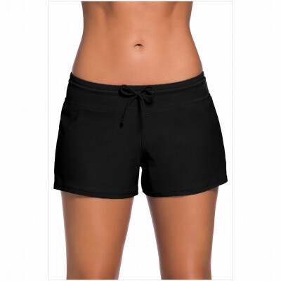 

Low waist laced ladies swim shorts beach vacation sexy boxer