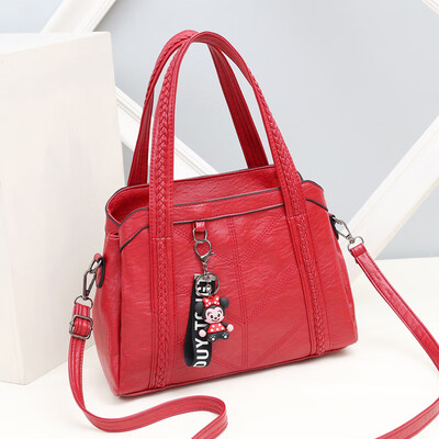 

2019 spring new bag female Europe&America big bag elegant fashion handbags slung shoulder bag
