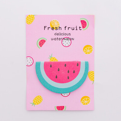 

Note Book Fresh Creative Diy Fruit Sticky Notes Note Book For Students White-collar Workers