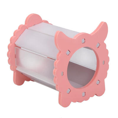 

Cute Wooden Hamster Nest House Small Pet Playing Cage Sleeping Bed Castle