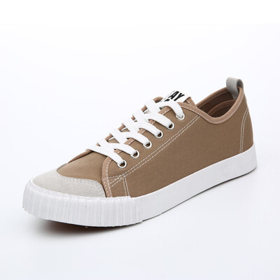 

Mens Canvas casual shoes Lace-up student shoes