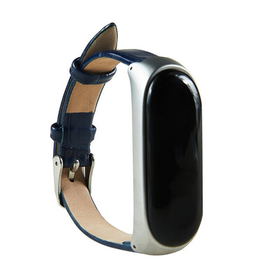 

ECSEM Straps for Xiaomi Miband 4 Leather Wrist Strap Wristband Bracelet for Xiaomi Mi Band 43 Smartwatch