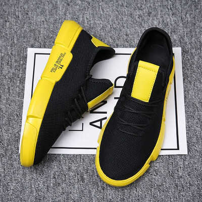 

2019 new summer breathable sports casual running tide shoes net red shoes Korean version of the trend of wild mesh mens shoes