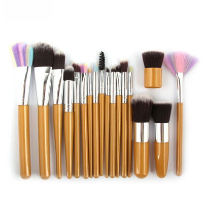 

Toponeto New 18pcs Cosmetic Makeup Brush Blusher Eye Shadow Brushes Set Kit GD
