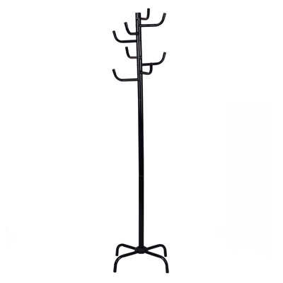 

Metal Coat Hat Rack Clothes Hanger Tree Stand