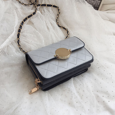 

Harbor wind small bag female 2019 spring new tide hand bag shoulder bag wild fashion Messenger bag Boston bag