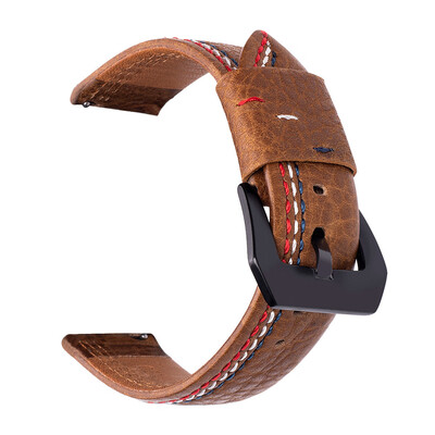 

〖Follure〗Three lines Fashion Leather Replacement Watch For Samsung S3 Smart Watch Series