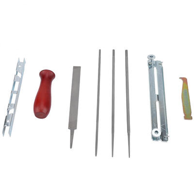 

Greensen 8PcsSet Chainsaw Files Depth Gauge Chain Saw Sharpening Tool Kit