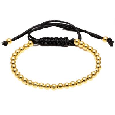 

Womens Beads Bracelet Jewelry Decorative Accessories rose Gold Gold Silver Black Four Colors Bracelet