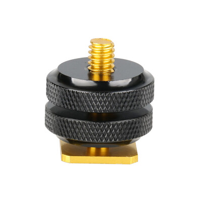 

14in Dual Nuts Tripod Mounting Screw for Camera Flash Hot Shoe Adapter