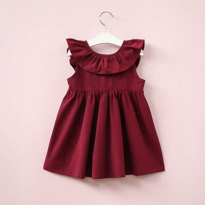 

Kids Toddler Baby Girl Princess Dress Floral Pageant Wedding Party Tutu Dresses