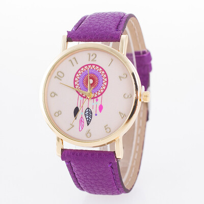 

Explosive fashion dream catcher belt watch Geneva dream catcher wind chime belt womens watch