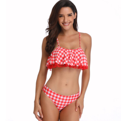 

Roseonmyhand Mother And Daughter Print Sexy Two Piece Swimsuit Matching Swimsuit Clothing