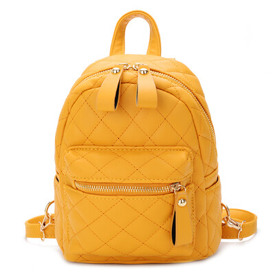 

Xiao Xiang Feng rhombus single shoulder slanted female bag small backpack autumn&winter fans you shoulder bag leisure match
