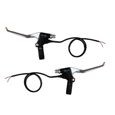 

Aluminum Switched Sided Cable Brake Lever Set Handle Parts For Electric Bicycle