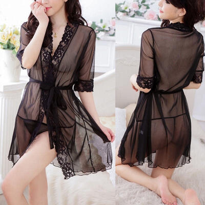 

Women Lace Sexy-Lingerie Nightwear Underwear G-string Babydoll Sleepwear Dress