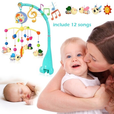 

12 Songs Bed Bell Mobile for Crib High-end Musical Crib Mobile Baby Toys 0-12 Months