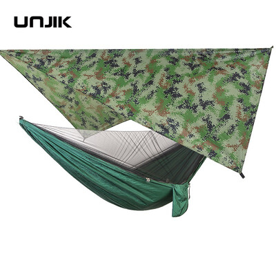 

Automatic quick-opening Outdoor Camping Hammock with Mosquito Net Waterproof Awning Hanging Tent Hanging Sleeping Bed Swing Hammoc