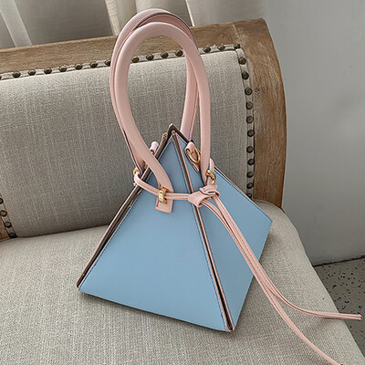 

Tailored Womens Fashion Solid Color Handbag Earphone Bag Diagonal Shoulder Bag