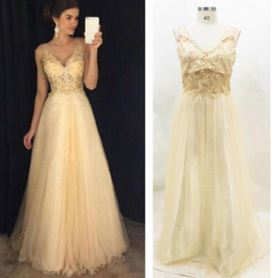 

Women Formal Wedding Bridesmaid Evening Party Ball Prom Gown Long Cocktail Dress