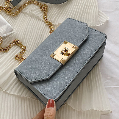 

Summer new woman new 2019 summer small fresh Korean version 100 lap shoulder slanted fashion chain bag