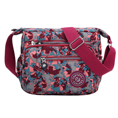 

Fashion Waterproof Nylon Shoulder Bags Women Messenger Bag Carteira Vintage Ladies Handbag Female Crossbody Bags Hobos T30