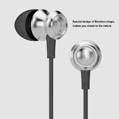 

UiiSii US60 Metal In-ear Earphone Stereo Headphones DJ Music Headset with Mic Noise Reduction for Mobile Phone MP3 PC