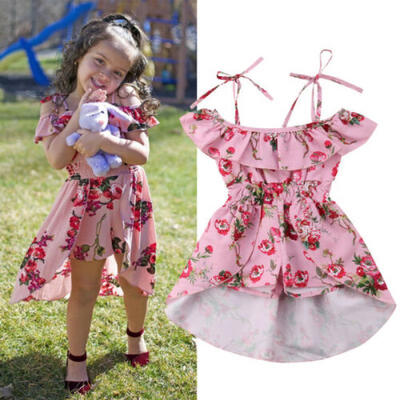 

Floral Toddler Kids Baby Girl Clothes Romper Bodysuit Jumpsuit Outfits Dresses