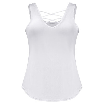 

Womens Sports Tank Tops Yoga Gym Running Fitness Shirt Workout Clothes Sports Vest