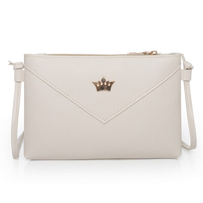 

Tailored Womens Leather Crossbody Bag Pure Color Shoulder Bags Messenger Bag Coin Bag