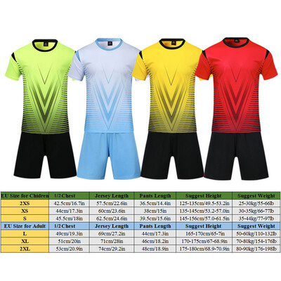 

Lixada Professional Soccer Jerseys Set AdultKids Breathable Soccer Set Soccer Jerseys Uniforms Children Football Kit Shirt Tracks