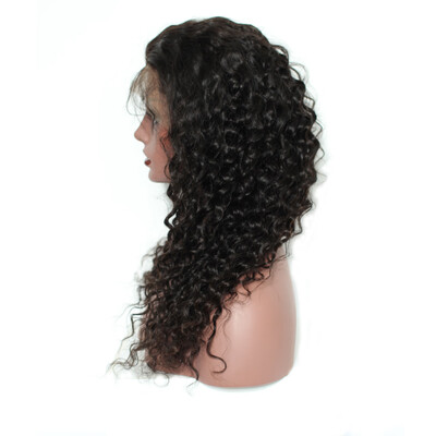 

Dolago 360 Lace Frontal Wig Pre Plucked With Baby Hair 150 Deep Curly Full Curly Virgin Hair Brazilian Lace Front Human Hair Wigs