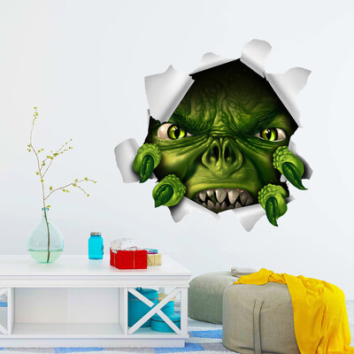 

〖Follure〗Green Orc Wall Sticker Halloween Horror Wall Sticker Home Decor